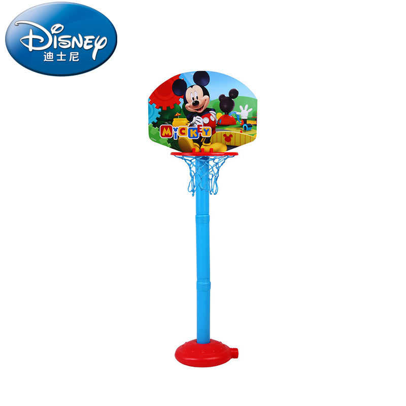 迪士尼授权商品 米奇系列儿童拆装篮球架套装运动益智篮板