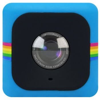 宝丽来（Polaroid）CUBE+ 运动相机 蓝色 （1440P高清 智能WIFI 124度广角 800万像素 F2.0光圈 内置锂电）