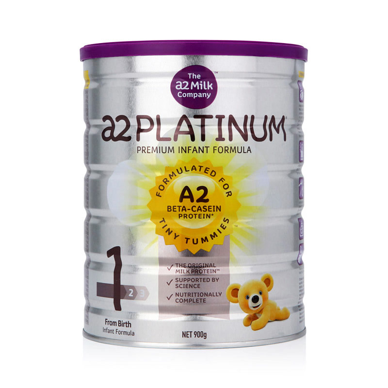 澳洲A2高端酪蛋白Platinum白金1段900g*1罐【澳洲直邮】含税包邮