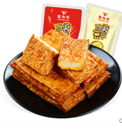 食为先厚豆腐干休闲食品小包装卤味零食湖南特产辣小吃豆干750g