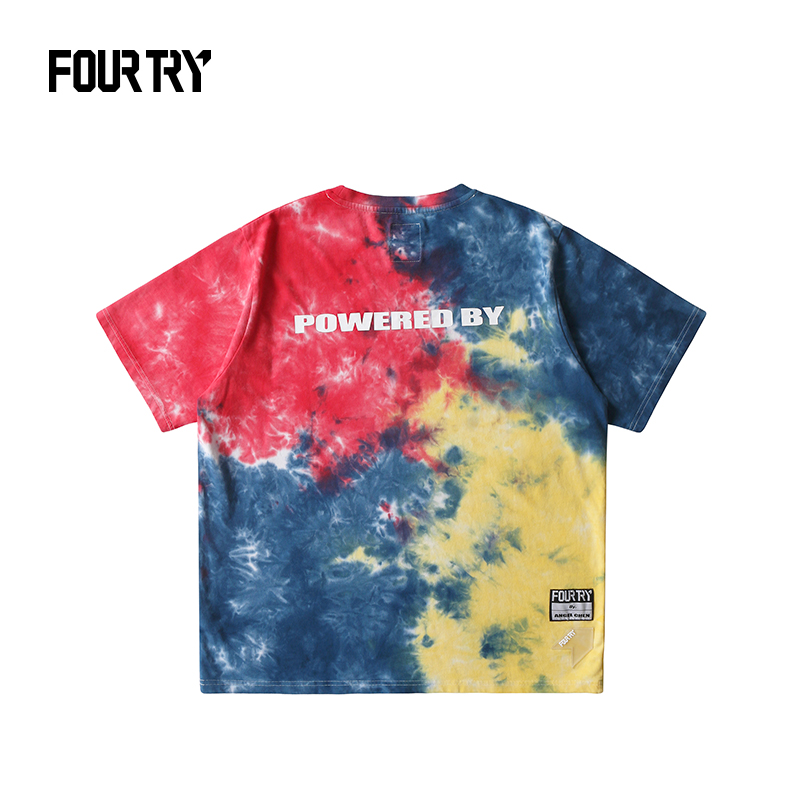 FOURTRY × ANGEL CHEN设计师扎染短袖T恤